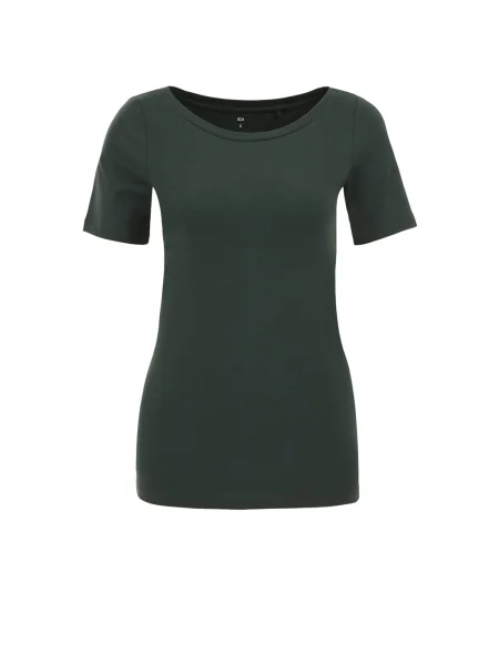 WE Fashion Tricou închis verde