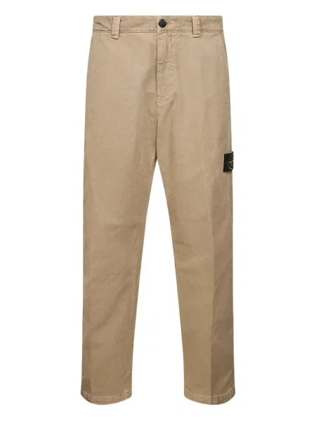 Pantaloni Stone Island cu strasuri