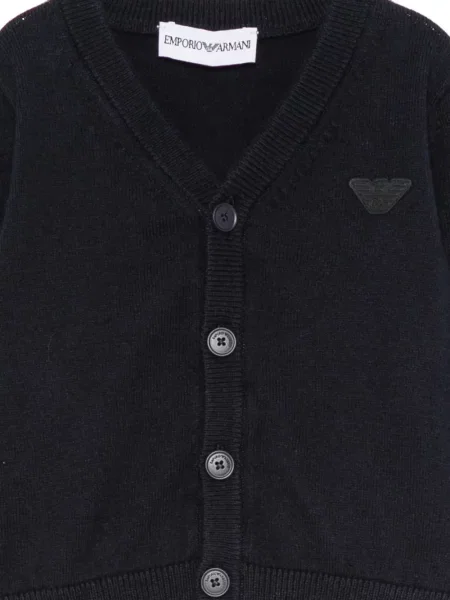Kardigan dziecięcy Emporio Armani niebieski