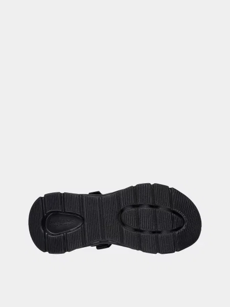 Кожаные сандалии Skechers черные