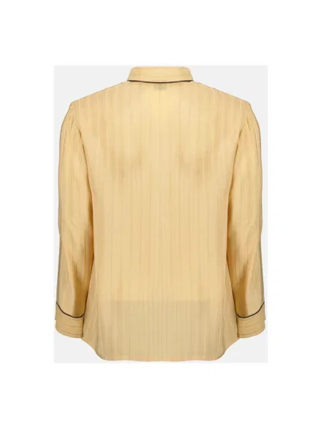 Piżama Saint Laurent beżowa
