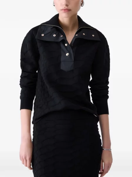 Pulover Liu Jo din jacard negru