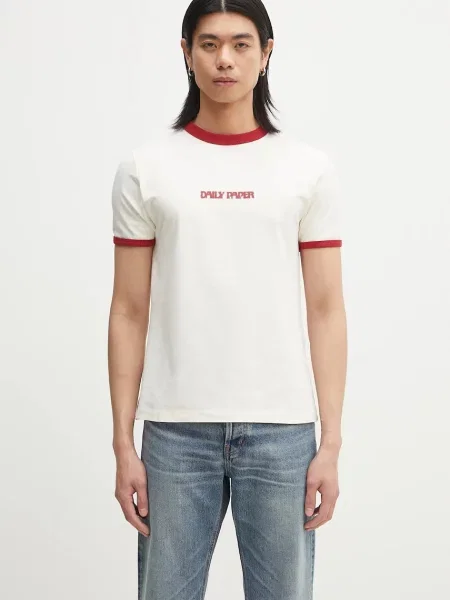 Kratka majica Daily Paper Dotted Type T-Shirt bež