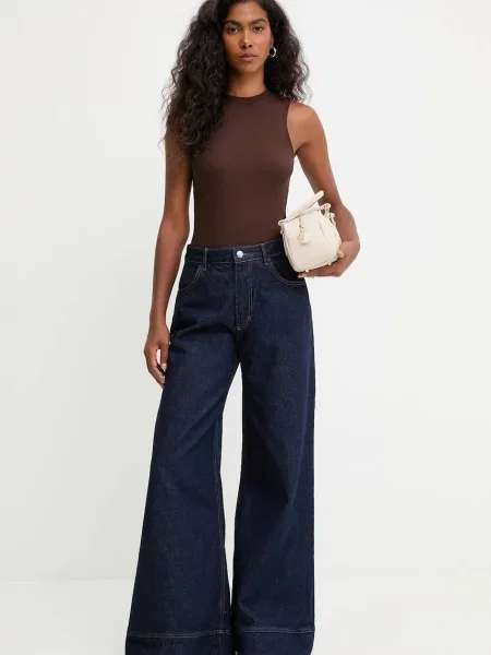 Blugi Answear.lab albastru