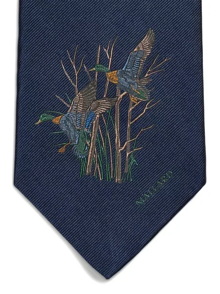 Cravată Polo Ralph Lauren de mătase albastru