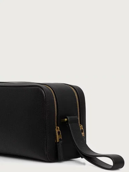 Pungă cosmetică Calvin Klein negru
