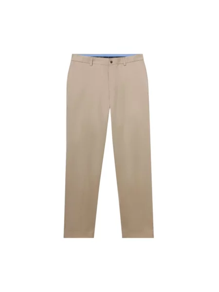 Сhinosy Brooks Brothers ze stretchu beżowe