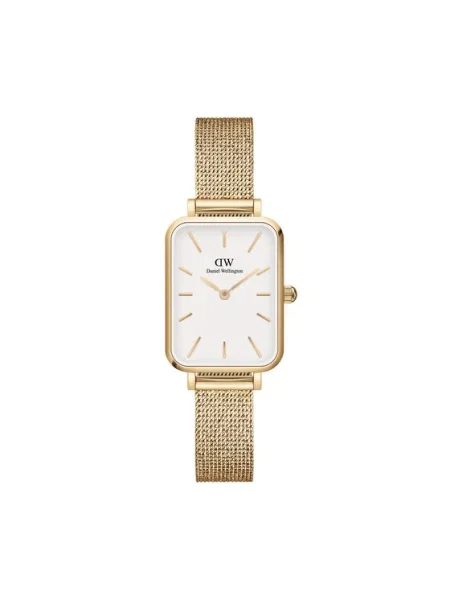 Daniel Wellington óra Quadro sárga női fehér