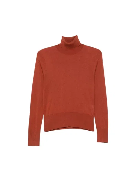 Dzianinowy sweter Alpha Studio brązowy