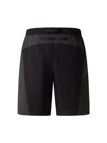 Szorty z logo i pasek The North Face czarne