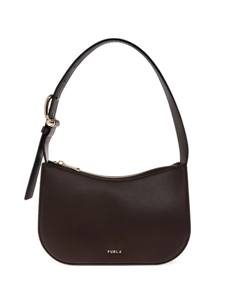 Geantă Furla din piele maro