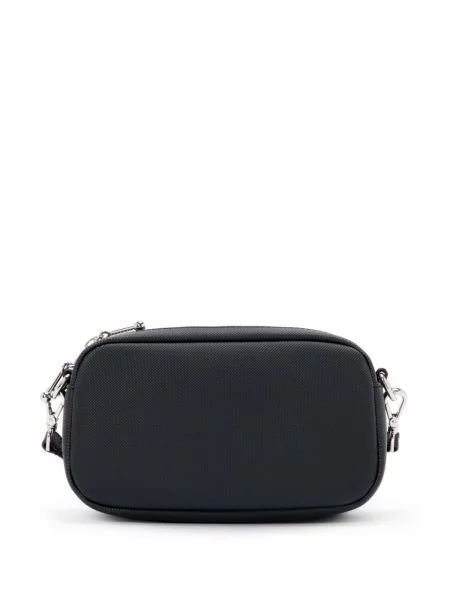 Geantă messenger Lacoste negru
