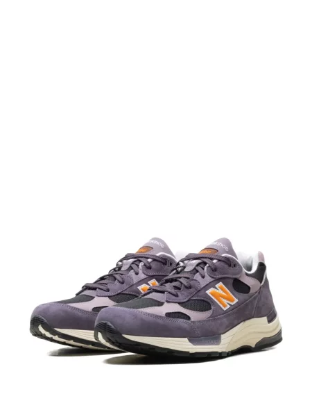Sneakerși New Balance 992 fără toc negru