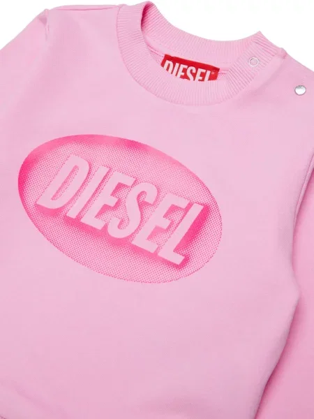Bluza dziecięca Diesel różowa