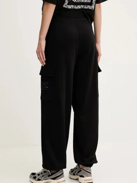 Spodnie dresowe Ea7 Emporio Armani czarne