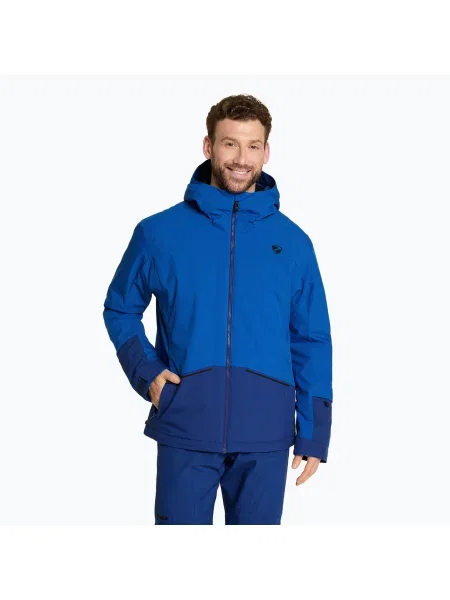 Olcsóbban. Férfi sí dzseki ZIENER Timbarra kobaltkék. Méret: 54 kék