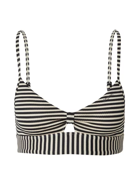 PROTEST Sutien costum de baie MIXSync negru / murdar alb