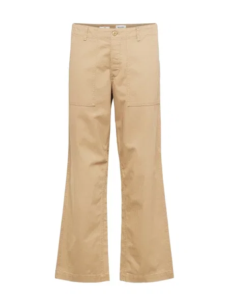 JACK & JONES Pantaloni BILL FATIGUE' bej