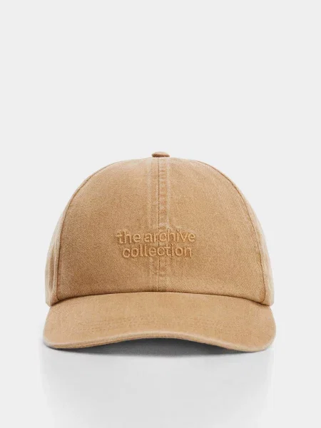 MANGO Кепка бежевий