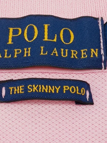 Карирана плетена риза Polo Ralph Lauren синьо