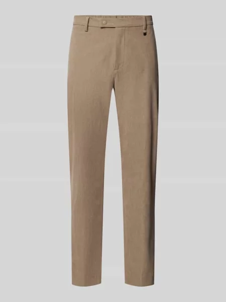 Spodnie o kroju regular straight fit z drobnego sztruksu model CORA' Antony Morato