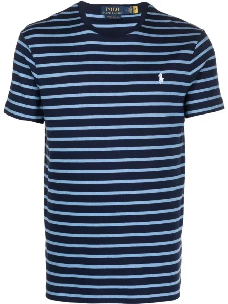 Prošívaná krátká bunda Polo Ralph Lauren modrá