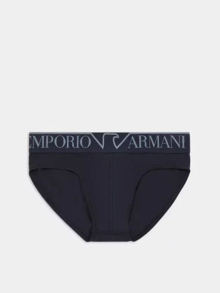 Труси Emporio Armani темно-сірий сірі