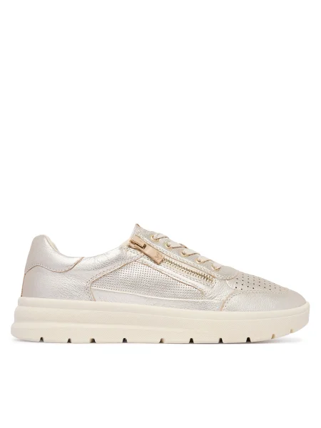 Sneakersy Caprice zlatá