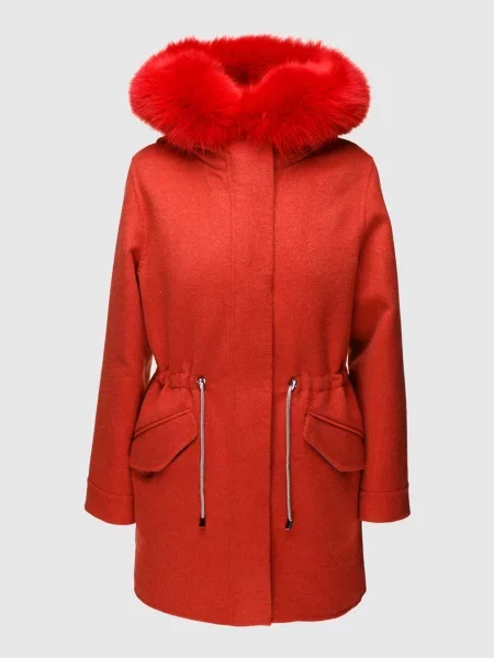 Вовняна двостороння куртка Fabio Gavazzi червона