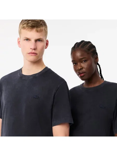 Классическая футболка Lacoste черная