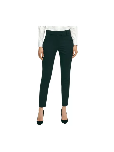 Spodnie Brooks Brothers wełniane czarne