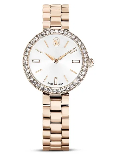 Zegarek Swarovski elegancki biały