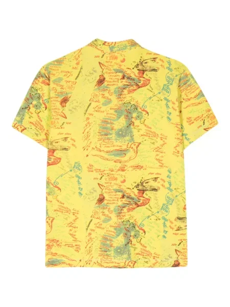 Polotričko Comme Des Garçons Pre-owned s potiskem žluté