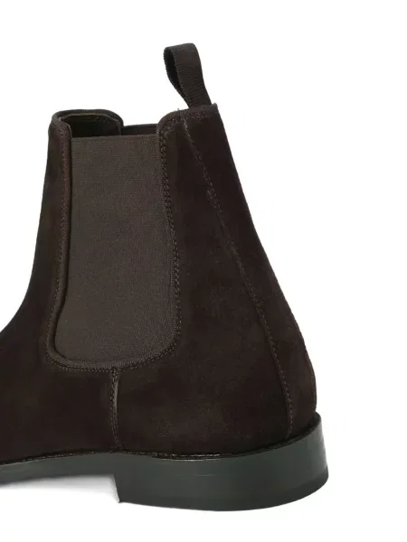 Μπότες chelsea Kurt Geiger London σουέντ καφέ