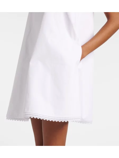Rochie Róhe din dantelă alb