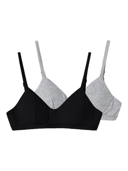 LMTD Sutien gri negru