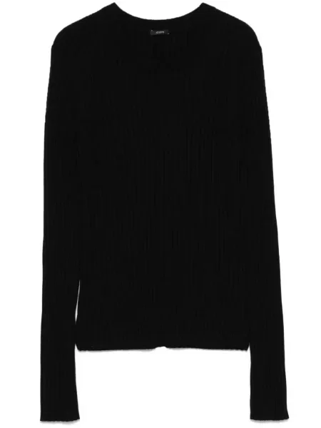 Pulover Joseph cu decolteu rotund negru