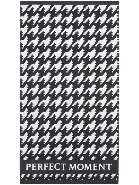 Strój kąpielowy Perfect Moment z nadrukiem w pepitkę czarny