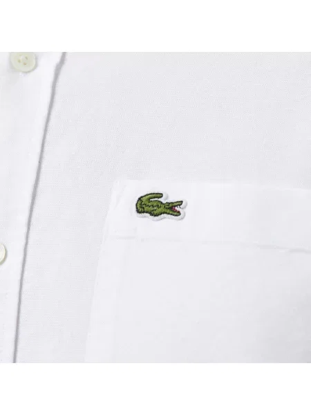 Lacoste Koszula Regular Fit biała