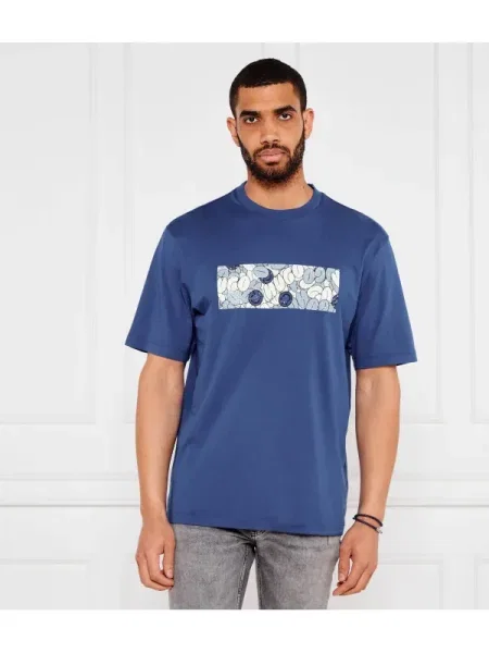 Hugo Blue Tricou Nurix | albastru