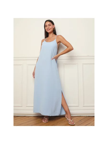 Rochie La Modeuse albastru