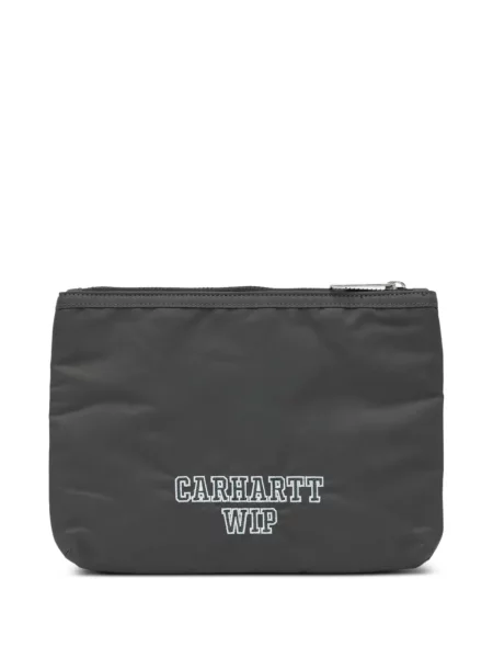 Портмоне Carhartt Wip с автограф сиво