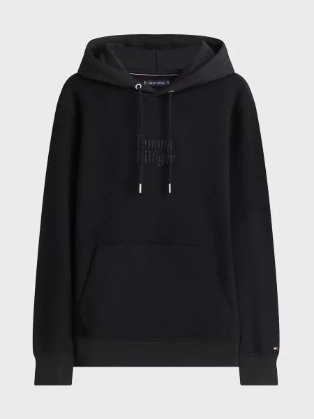 Махрова толстовка Tommy Hilfiger чорна