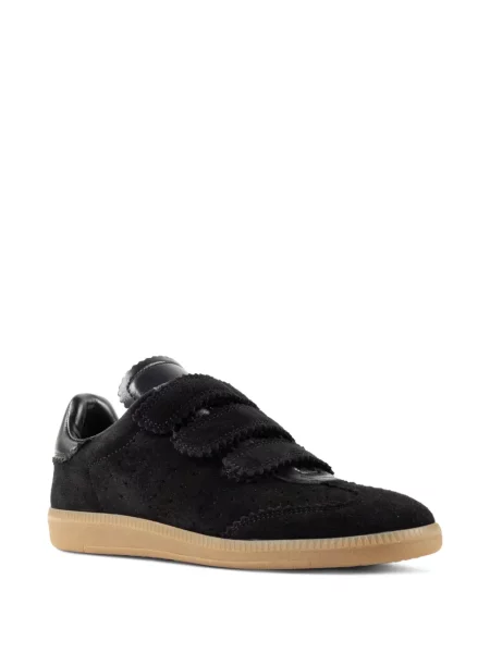 Sneakerși Isabel Marant cu bretele negru