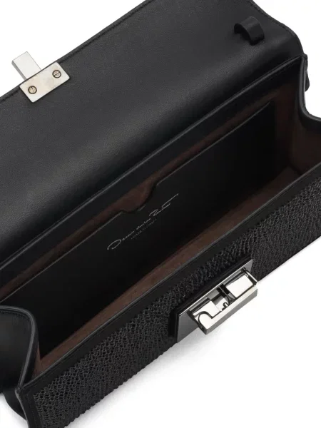Clutch Oscar De La Renta μαύρο
