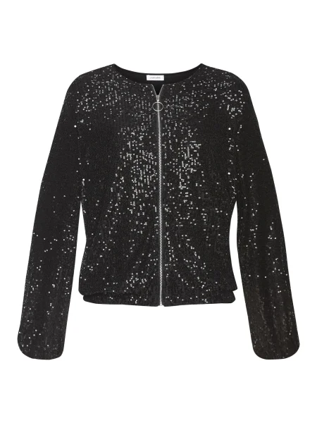 LASCANA Geacă de primăvară-toamnă negru