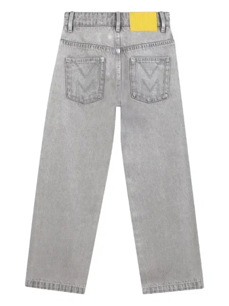 Jeansy straight leg dziecięce Marc Jacobs szare
