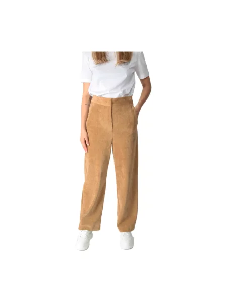 Spodnie Max Mara brązowe
