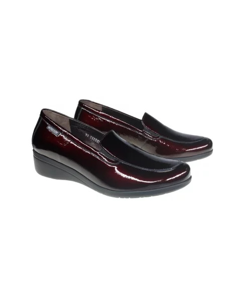 Loafersy Mephisto skórzane czerwone