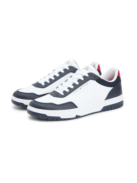 Sneakerși Tommy Hilfiger alb